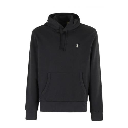 Comfortabele LooBack Hoodie Ralph Lauren , Black , Heren