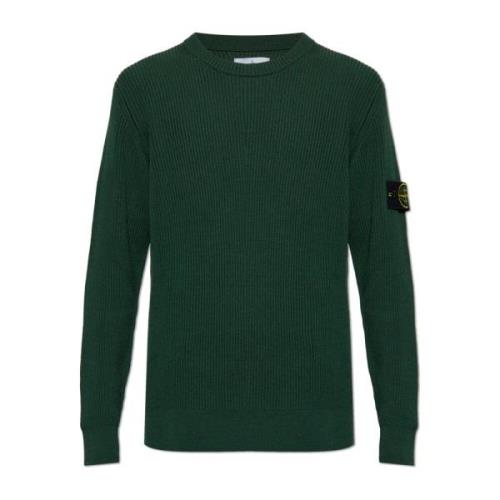 Wollen trui Stone Island , Green , Heren