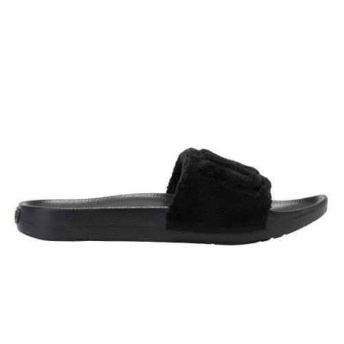 Mahalia Dames Slides Zwart Wol UGG , Black , Dames