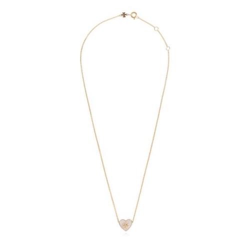 Ketting met Kira hanger Tory Burch , Yellow , Dames