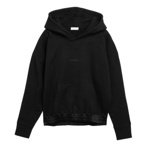 Hoodie Saint Laurent , Black , Heren