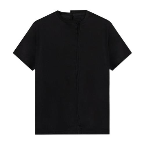 Asymmetrisch T-shirt Y-3 , Black , Heren