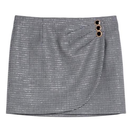 Mini Rok Alessandra Rich , Gray , Dames