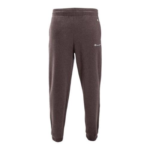 Heren Sweatpants Bruin-Grijs 79% Katoen Champion , Brown , Heren