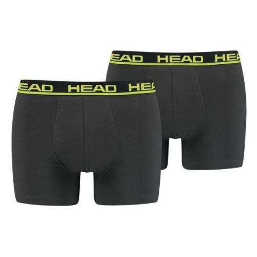 Basic Boxershorts Head , Black , Heren