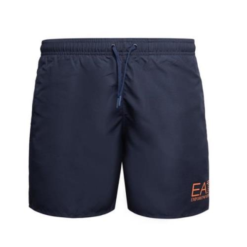 Heren Zwemshorts Marineblauw Emporio Armani EA7 , Blue , Heren