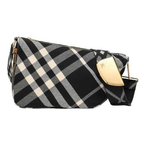 Kleine Crossbody Tas Burberry , Black , Dames