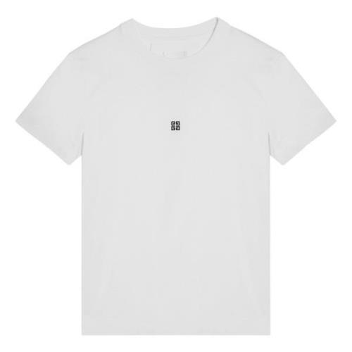 Korte Mouw Ronde Hals T-shirt Givenchy , White , Dames