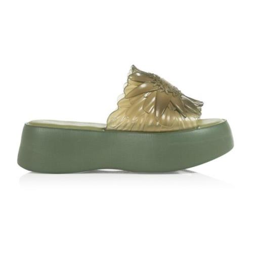 Groene Damessandalen Becky M33441-50607 Melissa , Green , Dames