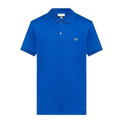 Polo met logo Lacoste , Blue , Heren