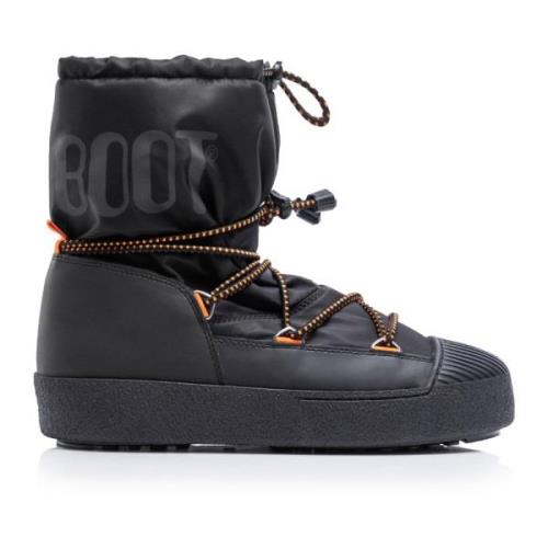 Dames Sneeuwlaarzen Ltrack Stijl Moon Boot , Black , Dames