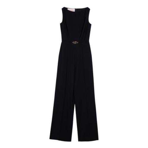 Lange Volledige Jumpsuit Valentino Garavani , Blue , Dames