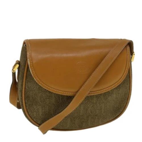 Pre-owned Coated canvas gucci-bags Gucci Vintage , Brown , Dames