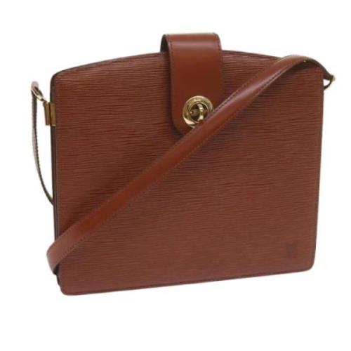 Pre-owned Leather louis-vuitton-bags Louis Vuitton Vintage , Brown , D...