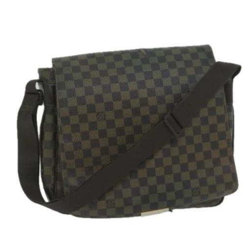 Pre-owned Canvas louis-vuitton-bags Louis Vuitton Vintage , Brown , Da...