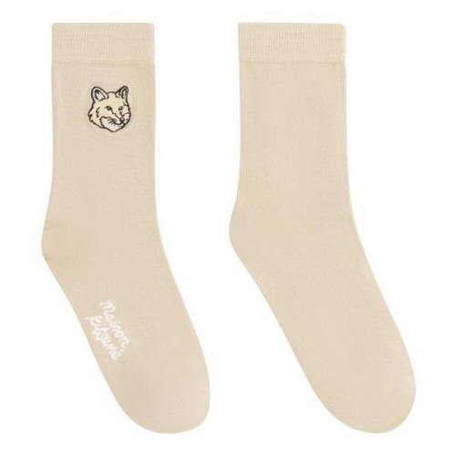 Socks Maison Kitsuné , Beige , Heren