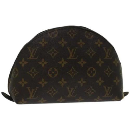 Pre-owned Canvas pouches Louis Vuitton Vintage , Brown , Dames