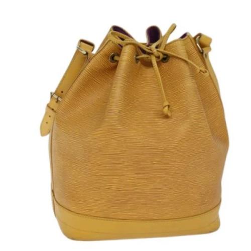 Pre-owned Leather louis-vuitton-bags Louis Vuitton Vintage , Yellow , ...