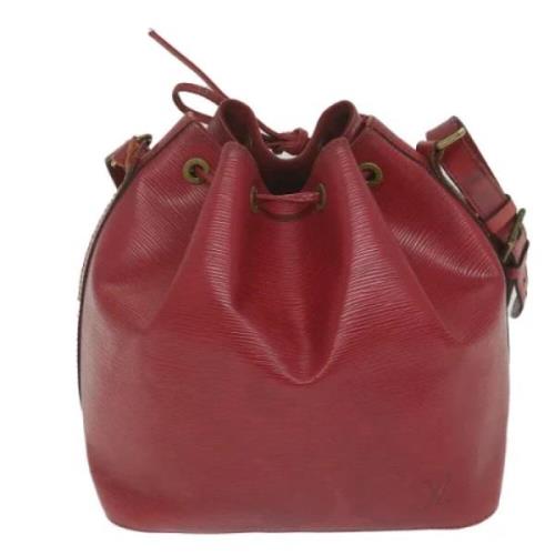 Pre-owned Leather louis-vuitton-bags Louis Vuitton Vintage , Red , Dam...