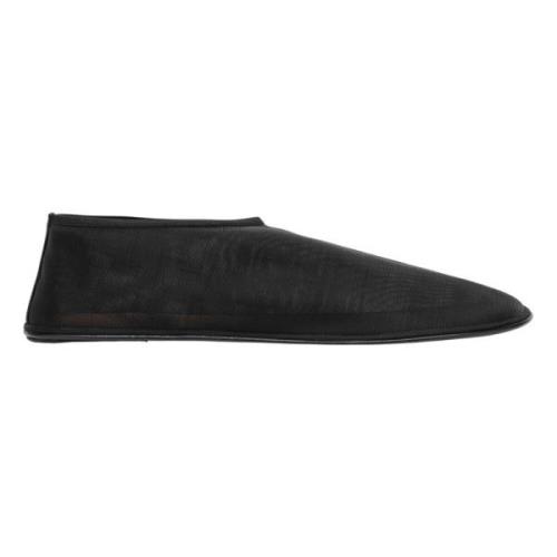 Puntige Ballerina Flats The Row , Black , Dames