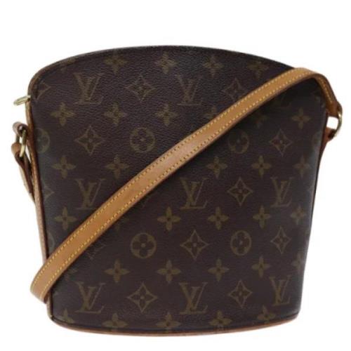 Pre-owned Canvas shoulder-bags Louis Vuitton Vintage , Brown , Dames