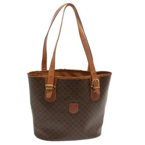 Pre-owned Leather totes Celine Vintage , Brown , Dames