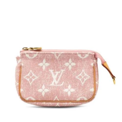 Pre-owned Denim louis-vuitton-bags Louis Vuitton Vintage , Pink , Dame...