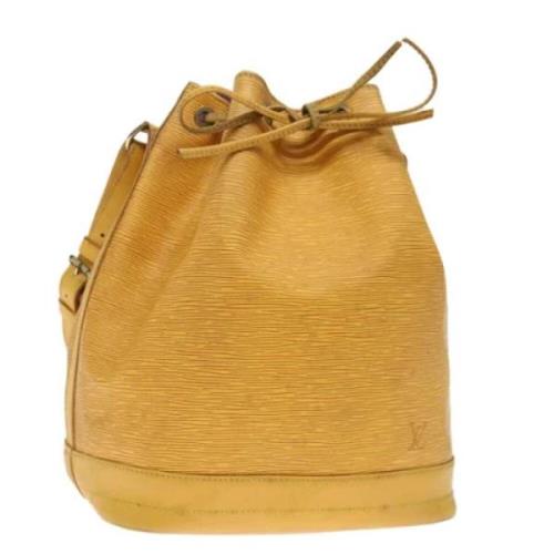 Pre-owned Leather louis-vuitton-bags Louis Vuitton Vintage , Yellow , ...