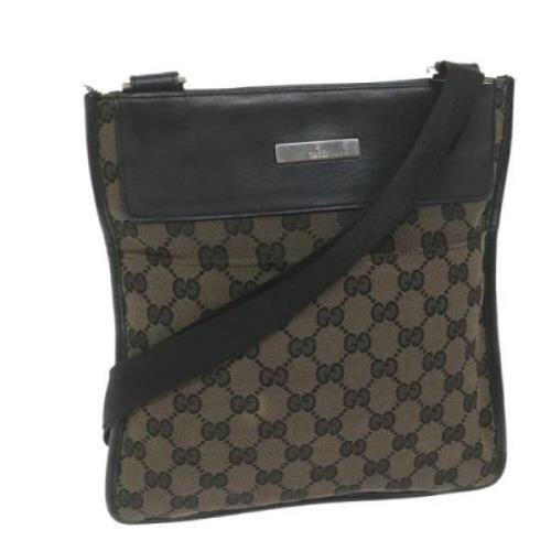 Pre-owned Canvas gucci-bags Gucci Vintage , Black , Dames