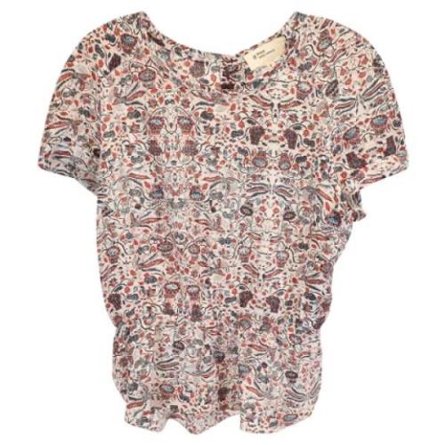 Pre-owned Silk tops Isabel Marant Pre-owned , Multicolor , Dames