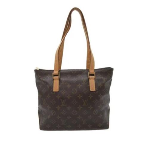 Pre-owned Canvas louis-vuitton-bags Louis Vuitton Vintage , Brown , Da...