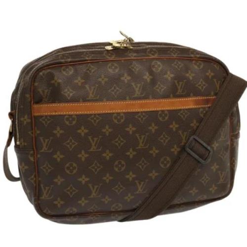 Pre-owned Canvas louis-vuitton-bags Louis Vuitton Vintage , Brown , Da...