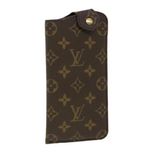 Pre-owned Canvas pouches Louis Vuitton Vintage , Brown , Dames