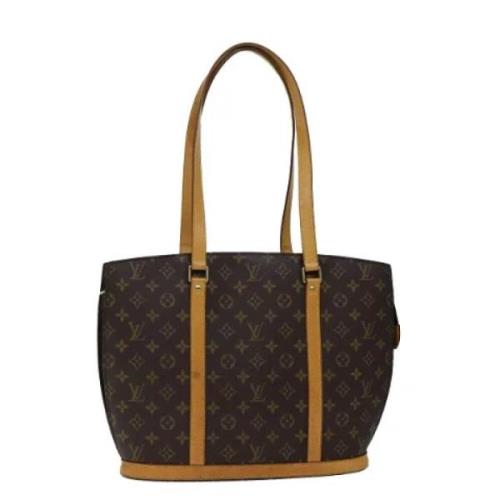 Pre-owned Canvas totes Louis Vuitton Vintage , Brown , Dames