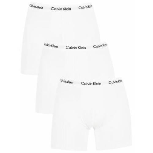 Boxer Brief 3pk Calvin Klein , White , Heren