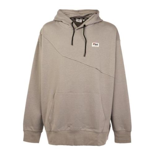 Hoodie voor mannen grijs outlet prijs Fila , Gray , Heren