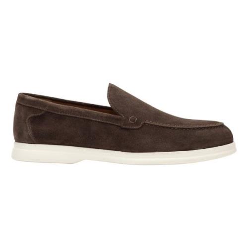 Klassieke Moccasin Loafer Schoen Doucal's , Brown , Heren