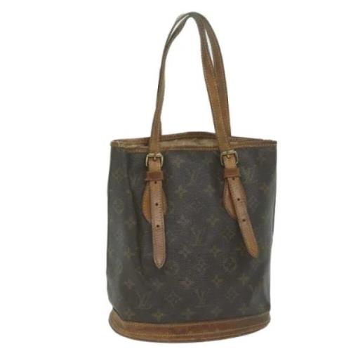 Pre-owned Canvas shoulder-bags Louis Vuitton Vintage , Brown , Dames