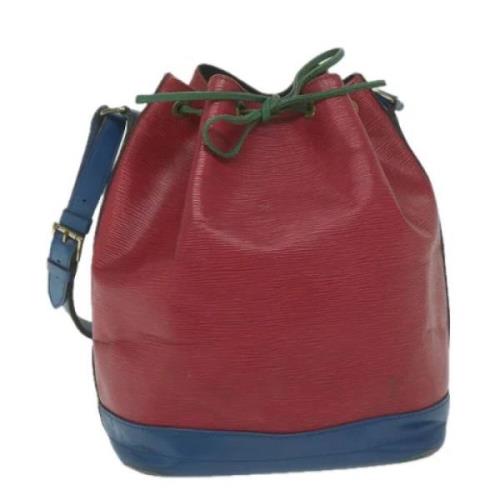 Pre-owned Leather shoulder-bags Louis Vuitton Vintage , Red , Dames