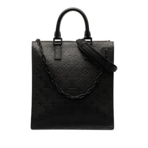 Pre-owned Leather louis-vuitton-bags Louis Vuitton Vintage , Black , D...