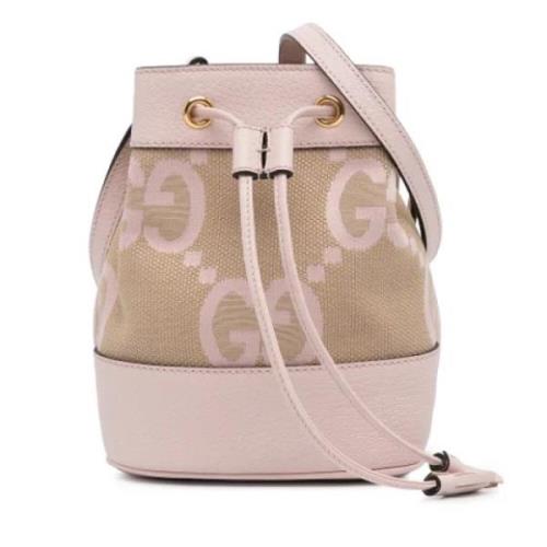 Pre-owned Leather gucci-bags Gucci Vintage , Pink , Dames