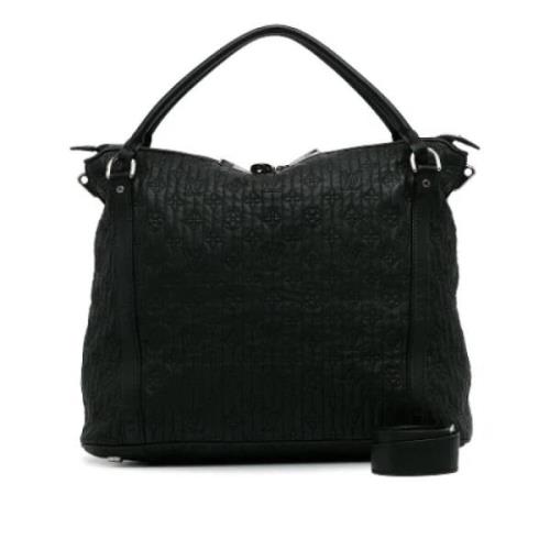 Pre-owned Leather louis-vuitton-bags Louis Vuitton Vintage , Black , D...