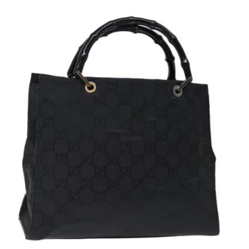 Pre-owned Nylon handbags Gucci Vintage , Black , Dames