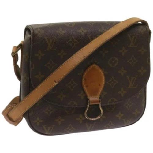 Pre-owned Canvas louis-vuitton-bags Louis Vuitton Vintage , Brown , Da...