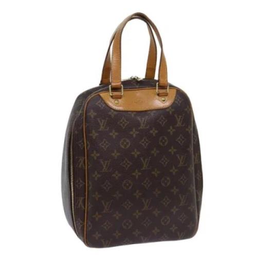 Pre-owned Canvas handbags Louis Vuitton Vintage , Brown , Dames