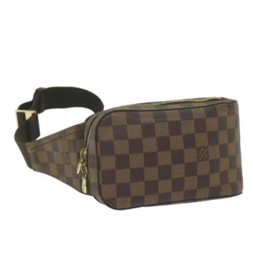 Pre-owned Canvas louis-vuitton-bags Louis Vuitton Vintage , Brown , Da...