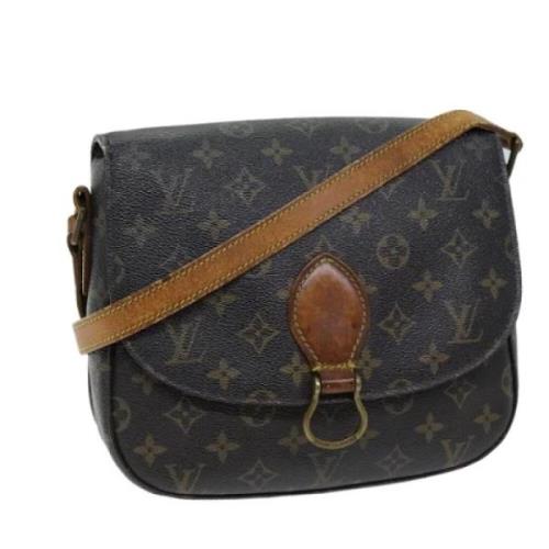 Pre-owned Canvas louis-vuitton-bags Louis Vuitton Vintage , Brown , Da...