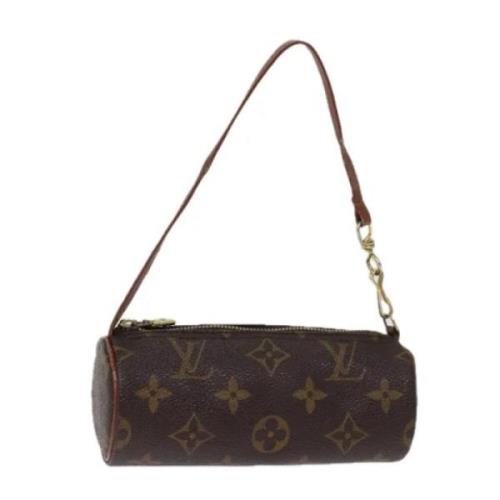 Pre-owned Canvas pouches Louis Vuitton Vintage , Brown , Dames