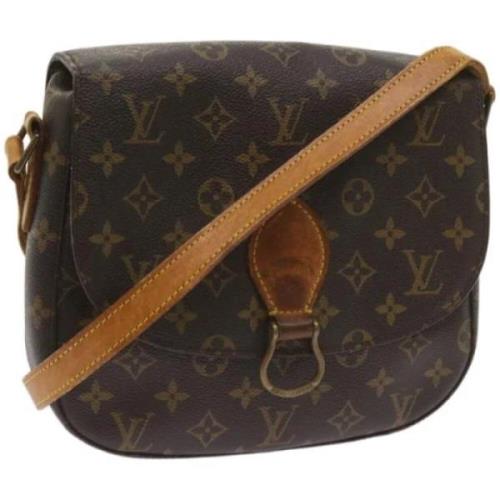 Pre-owned Canvas louis-vuitton-bags Louis Vuitton Vintage , Brown , Da...