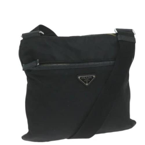 Pre-owned Nylon prada-bags Prada Vintage , Black , Dames